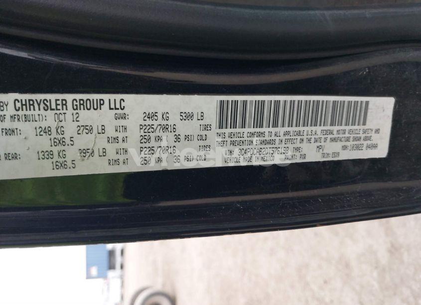 Photo 9 of 2013 Dodge Journey AMERICAN VALUE PKG (VIN 3C4PDCAB2DT576198)