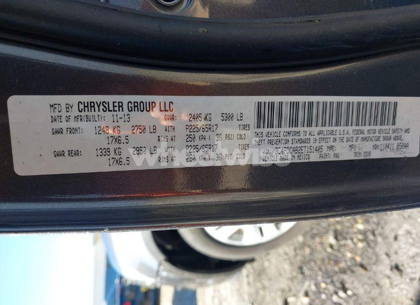 Photo 9 of 2014 Dodge Journey AMERICAN VALUE PKG (VIN 3C4PDCAB2ET151405)