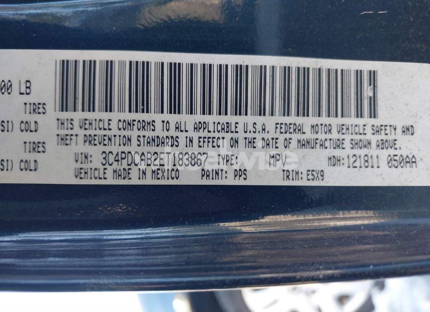 Photo 9 of 2014 Dodge Journey AMERICAN VALUE PKG (VIN 3C4PDCAB2ET183867)