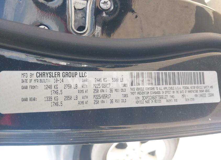 Photo 9 of 2015 Dodge Journey SE (VIN 3C4PDCAB2FT566127)