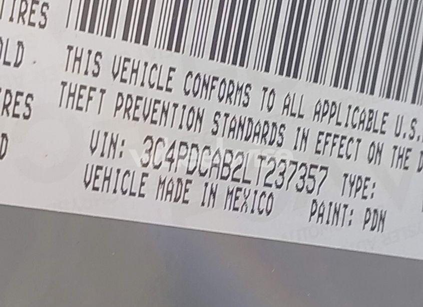 Photo 9 of 2020 Dodge Journey SE VALUE (VIN 3C4PDCAB2LT237357)