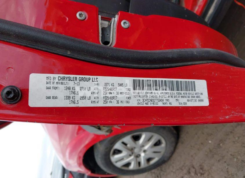 Photo 9 of 2013 Dodge Journey AMERICAN VALUE PKG (VIN 3C4PDCAB3DT733494)