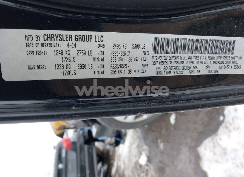 Photo 9 of 2014 Dodge Journey AMERICAN VALUE PKG (VIN 3C4PDCAB3ET263680)