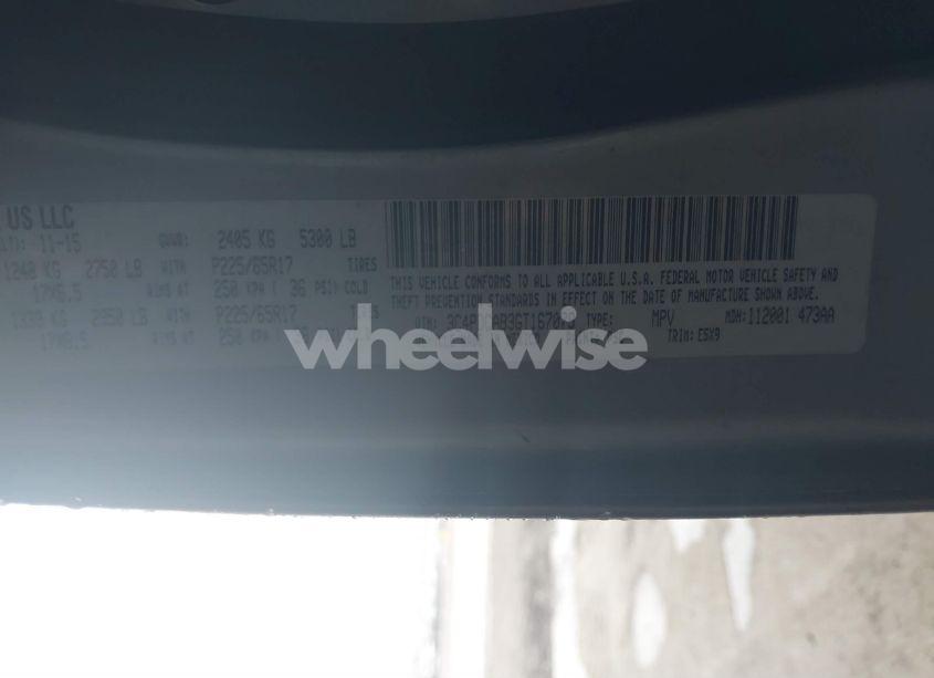 Photo 9 of 2016 Dodge Journey SE (VIN 3C4PDCAB3GT167079)