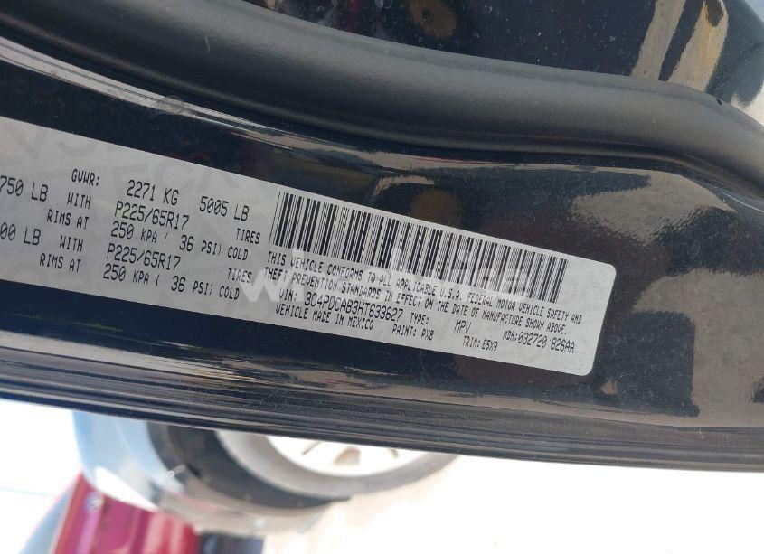 Photo 9 of 2017 Dodge Journey SE (VIN 3C4PDCAB3HT633627)