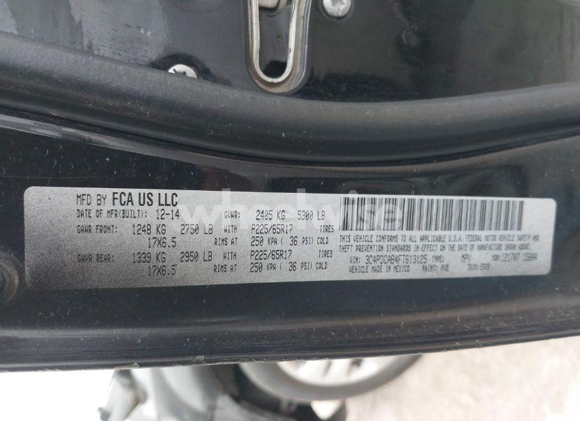 Photo 9 of 2015 Dodge Journey AMERICAN VALUE PKG (VIN 3C4PDCAB4FT613125)