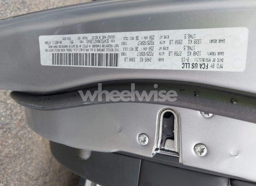 Photo 9 of 2016 Dodge Journey SE (VIN 3C4PDCAB4GT135421)