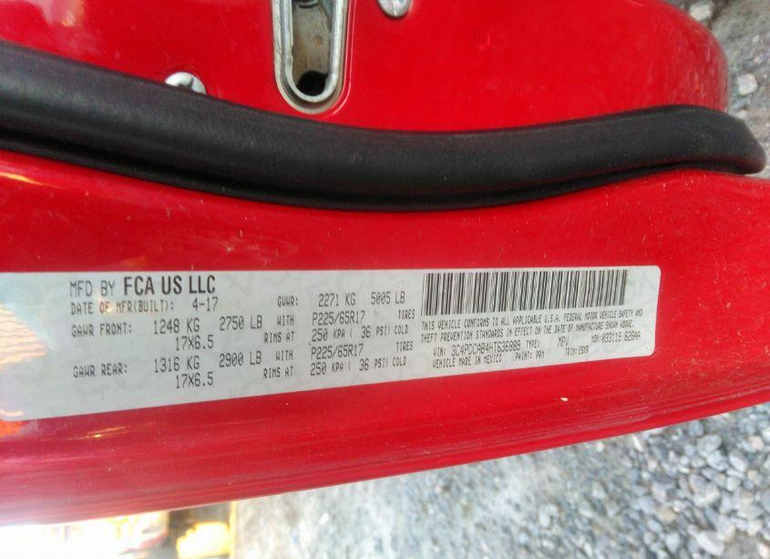 Photo 9 of 2017 Dodge Journey SE (VIN 3C4PDCAB4HT636889)