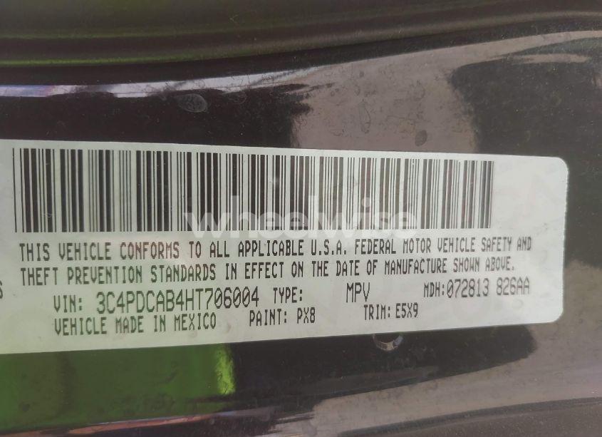 Photo 9 of 2017 Dodge Journey SE (VIN 3C4PDCAB4HT706004)