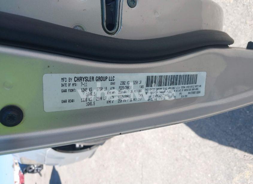 Photo 9 of 2012 Dodge Journey SE/AVP (VIN 3C4PDCAB5CT144851)