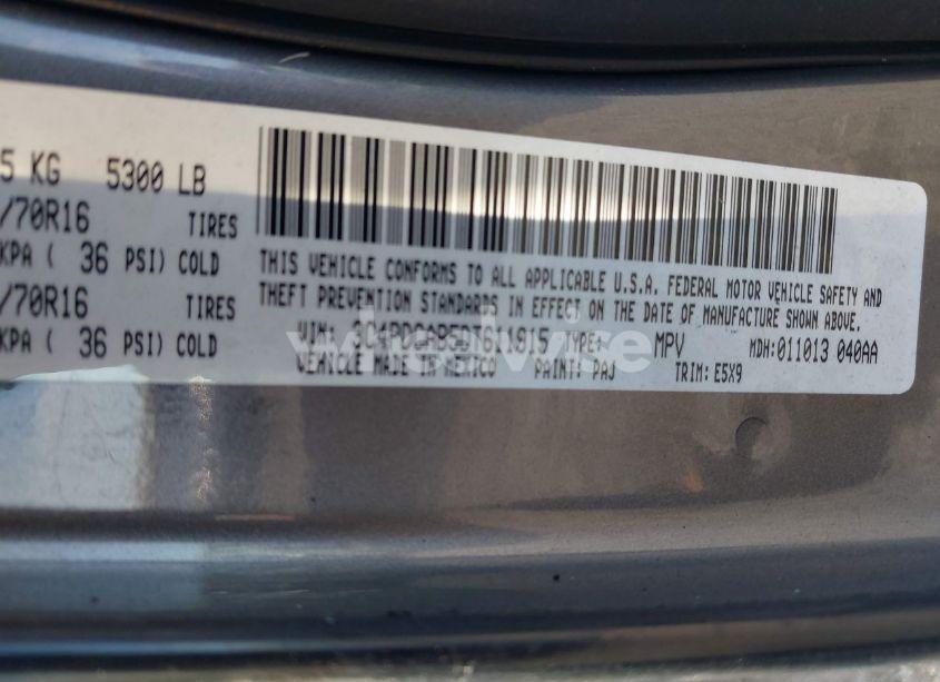 Photo 9 of 2013 Dodge Journey SE (VIN 3C4PDCAB5DT611915)