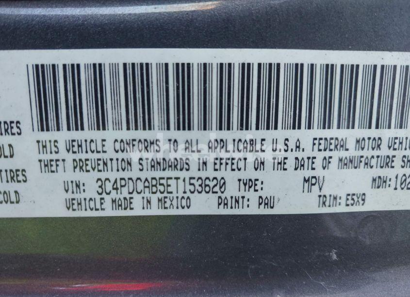 Photo 9 of 2014 Dodge Journey (VIN 3C4PDCAB5ET153620)