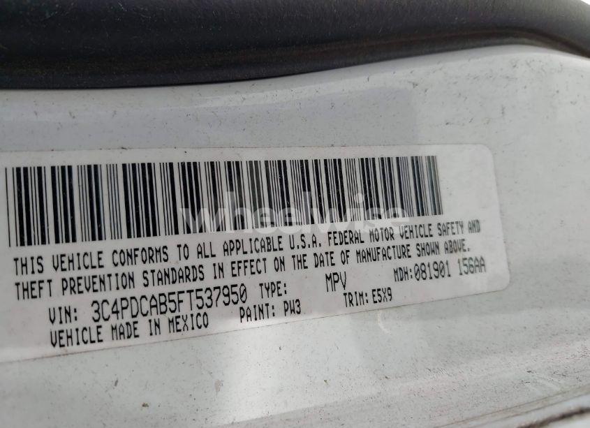 Photo 9 of 2015 Dodge Journey AMERICAN VALUE PKG (VIN 3C4PDCAB5FT537950)