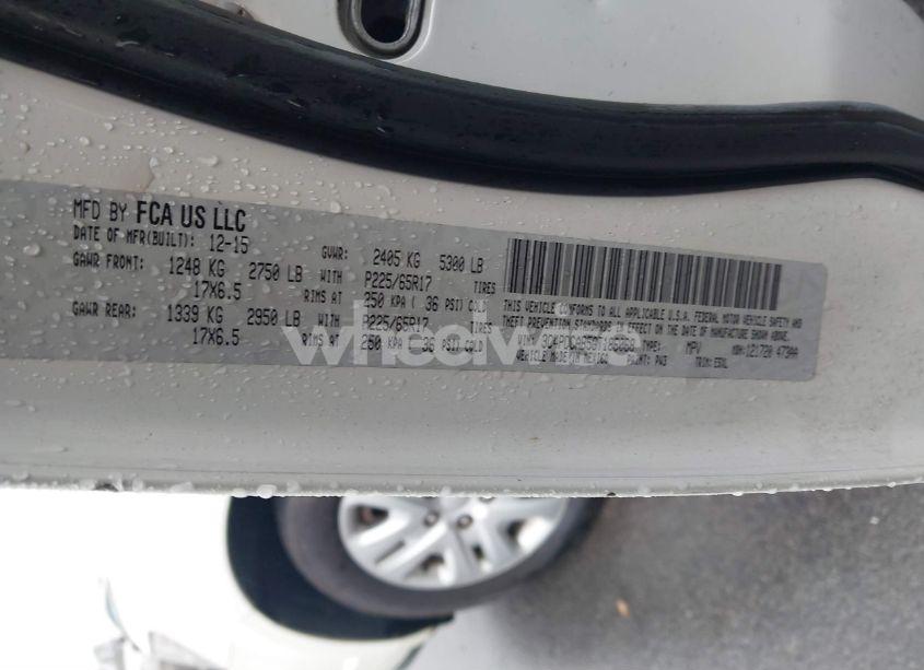 Photo 9 of 2016 Dodge Journey SE (VIN 3C4PDCAB5GT186068)