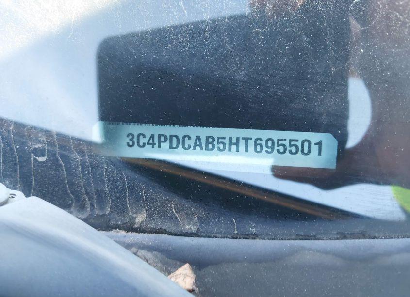 Photo 9 of 2017 Dodge Journey SE (VIN 3C4PDCAB5HT695501)