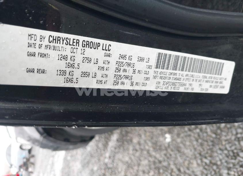 Photo 9 of 2013 Dodge Journey AMERICAN VALUE PKG (VIN 3C4PDCAB6DT556844)