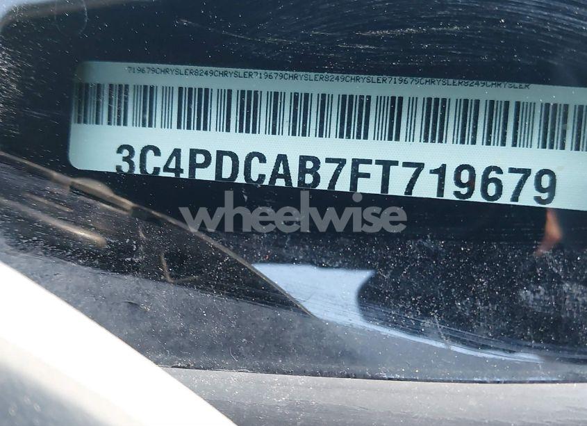 Photo 9 of 2015 Dodge Journey AMERICAN VALUE PKG (VIN 3C4PDCAB7FT719679)