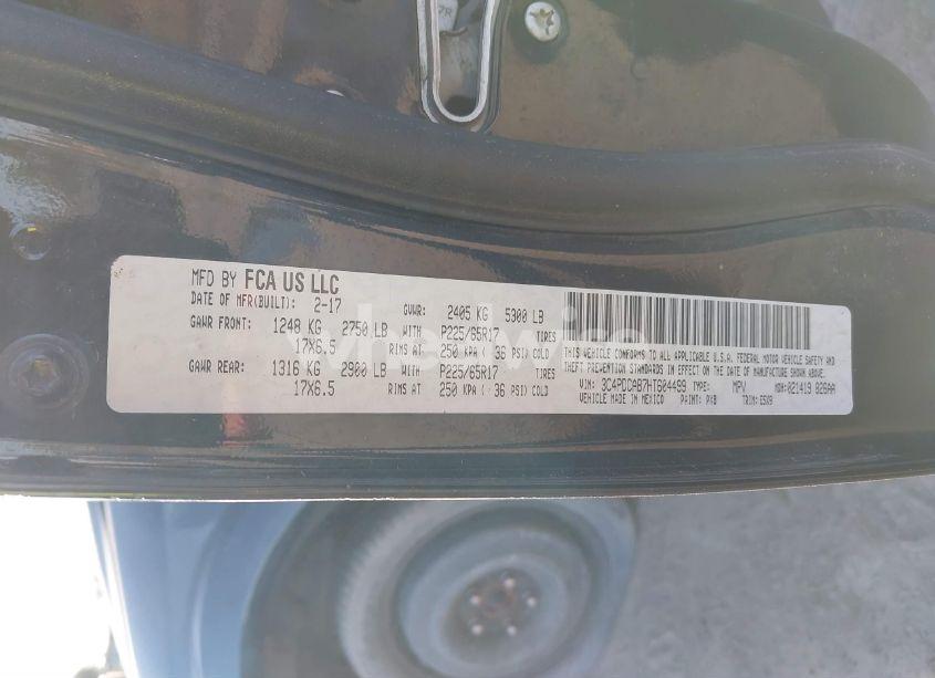 Photo 9 of 2017 Dodge Journey SE (VIN 3C4PDCAB7HT604499)