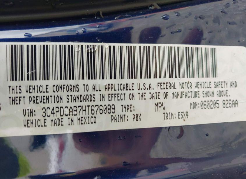 Photo 9 of 2017 Dodge Journey SE (VIN 3C4PDCAB7HT676089)