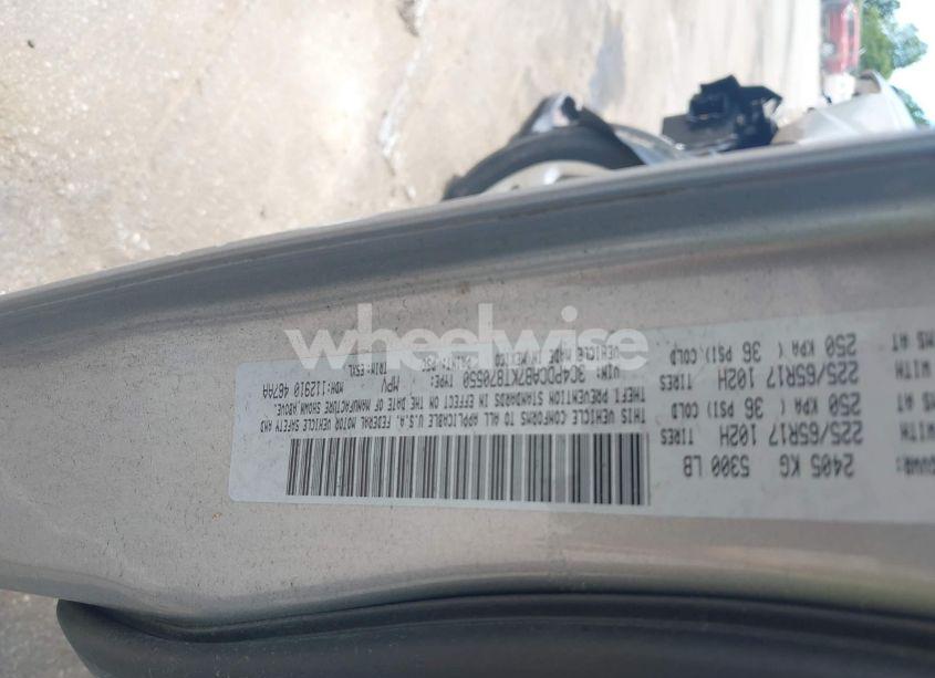 Photo 9 of 2019 Dodge Journey SE VALUE PACKAGE (VIN 3C4PDCAB7KT870550)