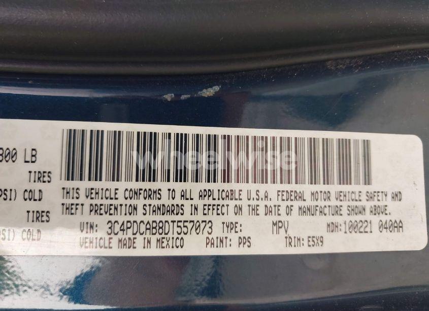 Photo 9 of 2013 Dodge Journey AMERICAN VALUE PKG (VIN 3C4PDCAB8DT557073)