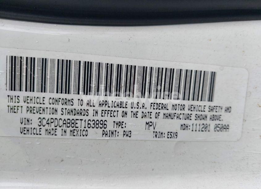 Photo 9 of 2014 Dodge Journey AMERICAN VALUE PKG (VIN 3C4PDCAB8ET163896)