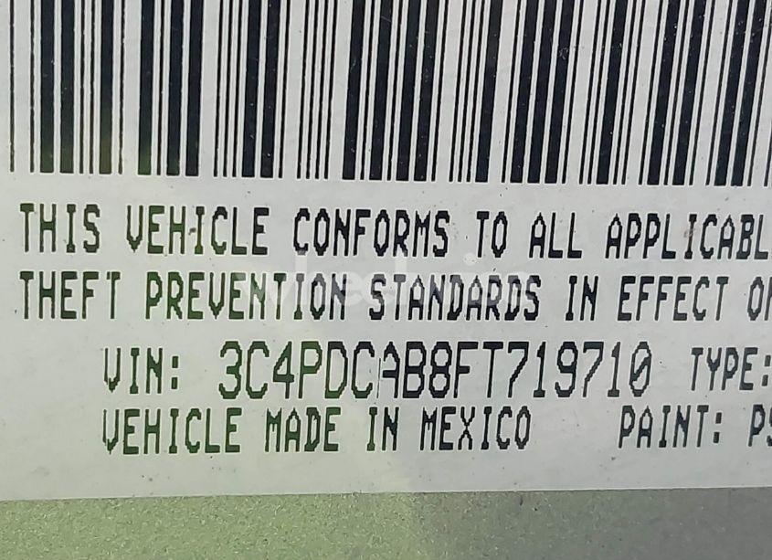 Photo 9 of 2015 Dodge Journey AMERICAN VALUE PKG (VIN 3C4PDCAB8FT719710)