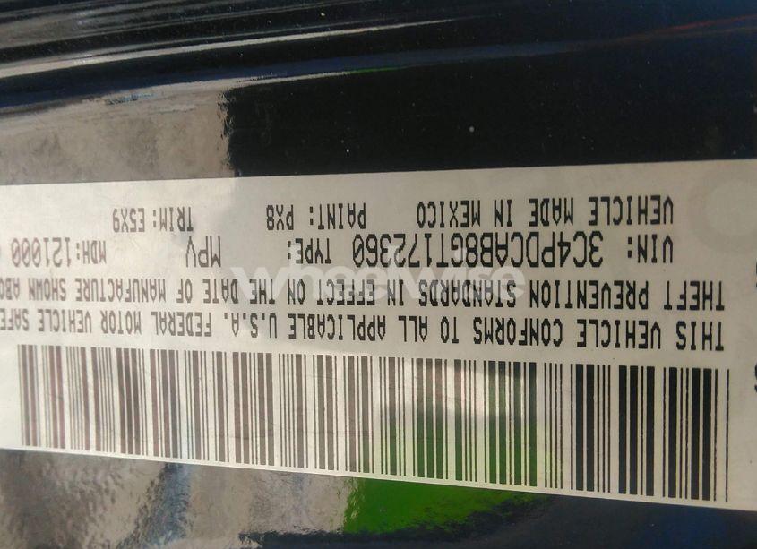 Photo 9 of 2016 Dodge Journey SE (VIN 3C4PDCAB8GT172360)