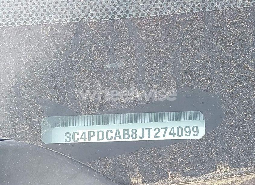 Photo 9 of 2018 Dodge Journey SE (VIN 3C4PDCAB8JT274099)