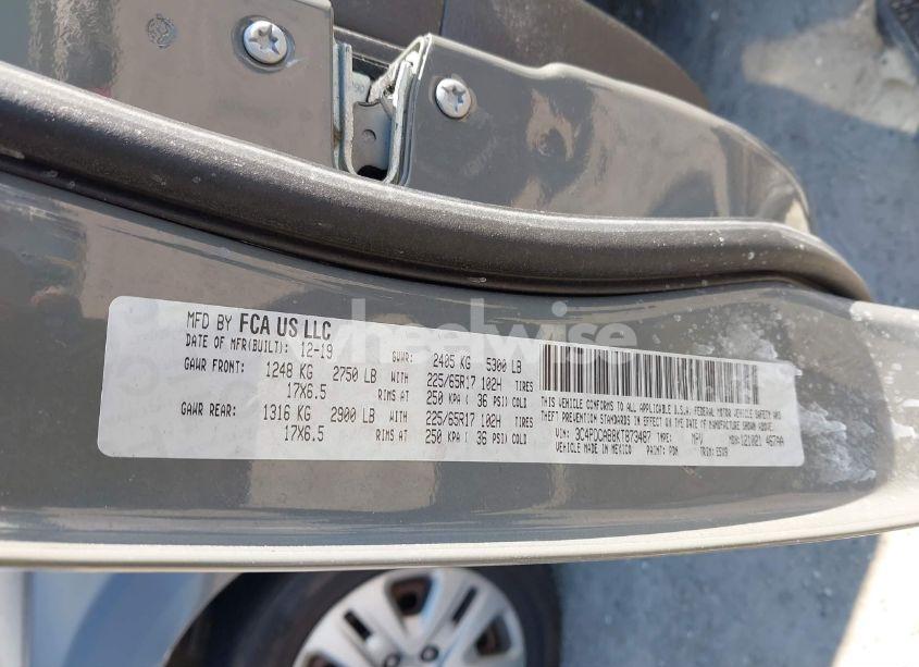 Photo 9 of 2019 Dodge Journey SE VALUE PACKAGE (VIN 3C4PDCAB8KT873487)