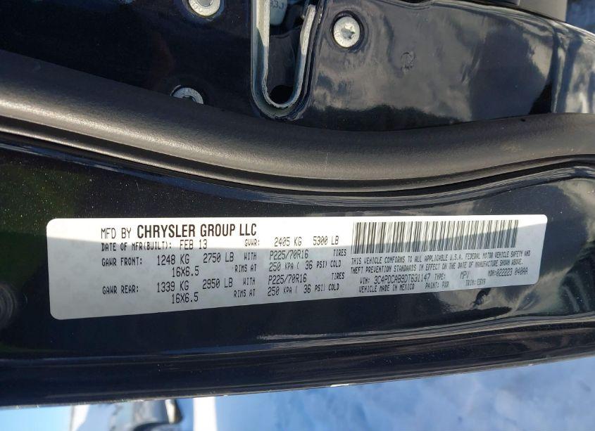 Photo 9 of 2013 Dodge Journey SE (VIN 3C4PDCAB9DT631147)