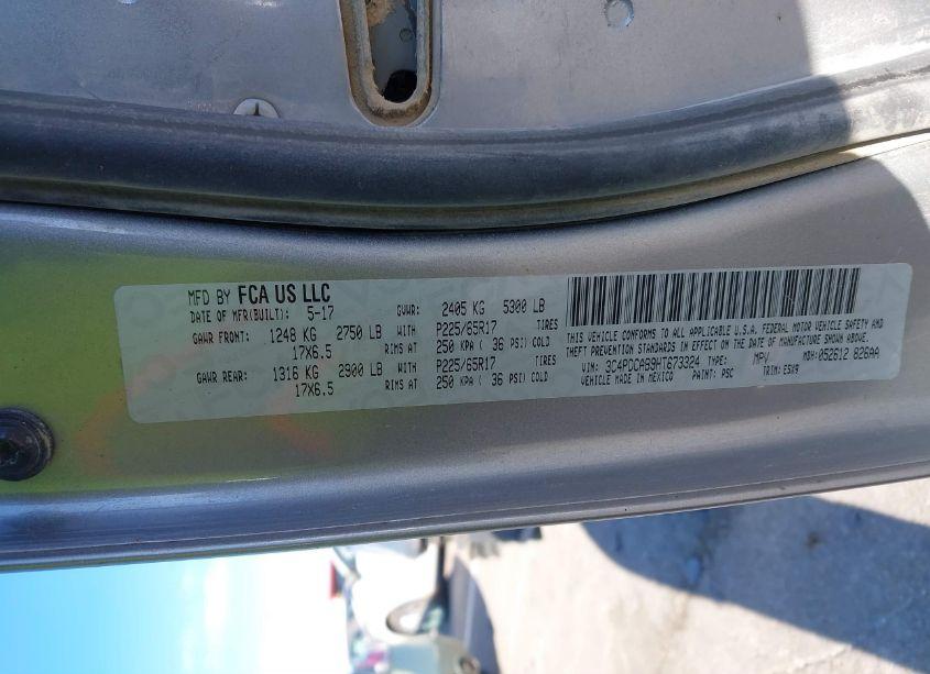 Photo 9 of 2017 Dodge Journey SE (VIN 3C4PDCAB9HT673324)