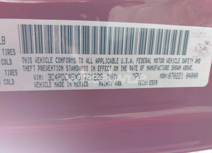 Photo 9 of 2013 Dodge Journey AMERICAN VALUE PKG (VIN 3C4PDCABXDT721228)