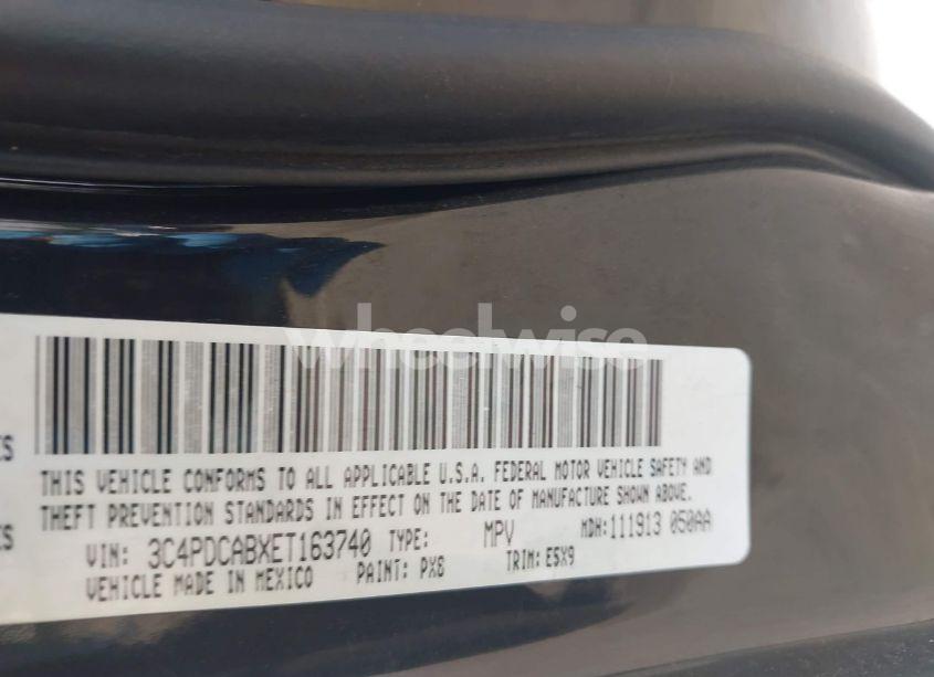 Photo 9 of 2014 Dodge Journey AMERICAN VALUE PKG (VIN 3C4PDCABXET163740)
