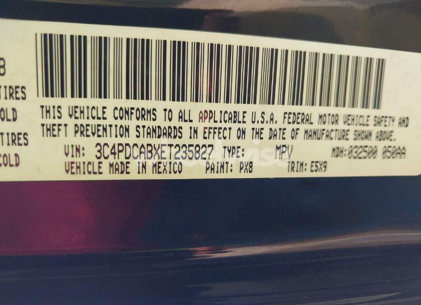 Photo 9 of 2014 Dodge Journey AMERICAN VALUE PKG (VIN 3C4PDCABXET235827)