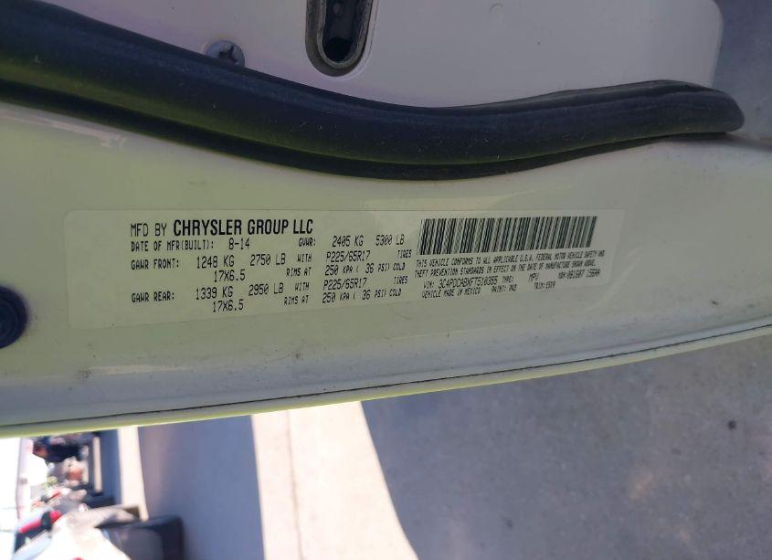 Photo 8 of 2015 Dodge Journey AMERICAN VALUE PKG (VIN 3C4PDCABXFT510355)