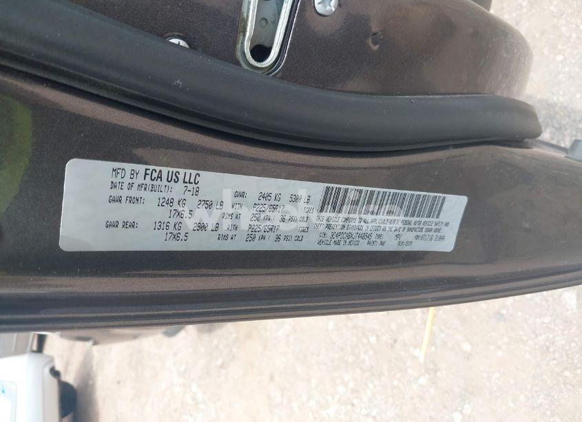 Photo 9 of 2018 Dodge Journey SE (VIN 3C4PDCABXJT448545)