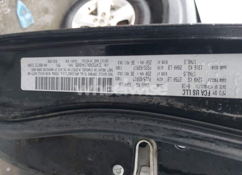 Photo 9 of 2018 Dodge Journey SE (VIN 3C4PDCABXJT449095)