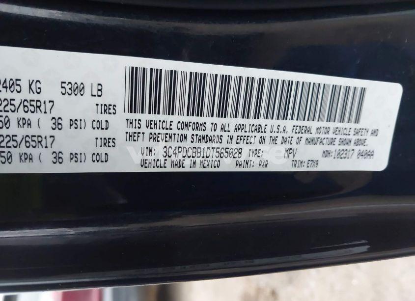 Photo 9 of 2013 Dodge Journey SXT (VIN 3C4PDCBB1DT565028)