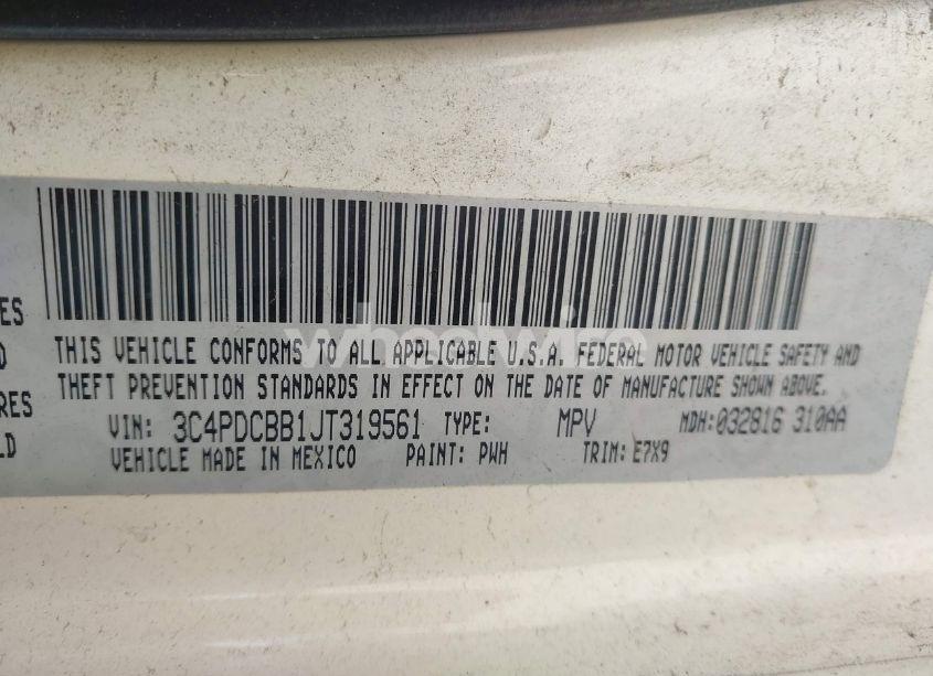 Photo 9 of 2018 Dodge Journey SXT (VIN 3C4PDCBB1JT319561)