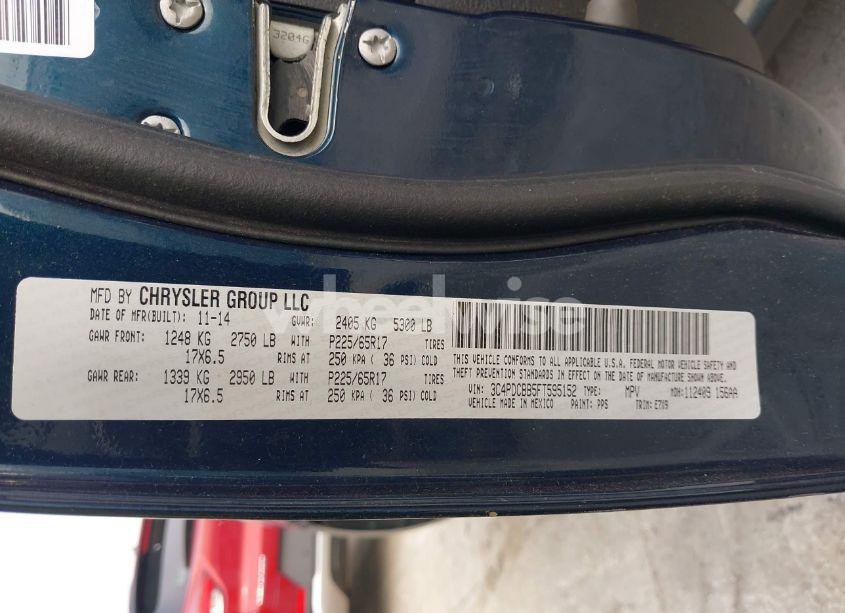 Photo 9 of 2015 Dodge Journey SXT (VIN 3C4PDCBB5FT595152)