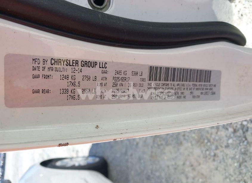 Photo 9 of 2015 Dodge Journey SXT (VIN 3C4PDCBB5FT604674)