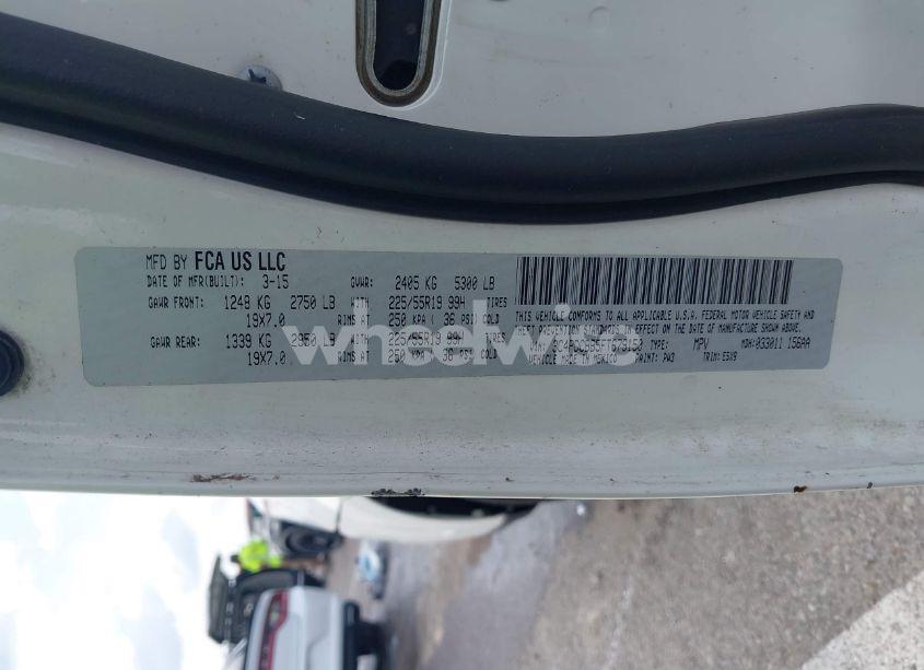 Photo 9 of 2015 Dodge Journey SXT (VIN 3C4PDCBB5FT679150)