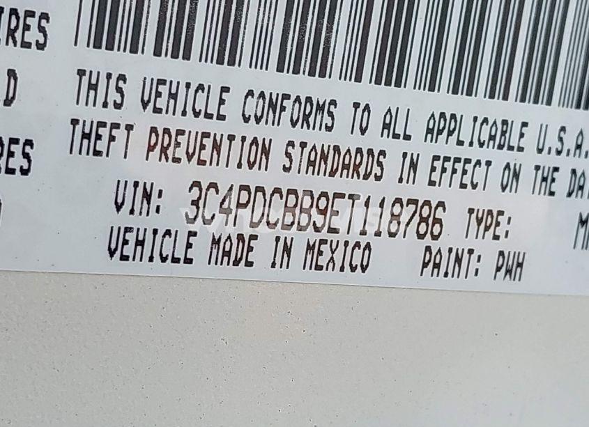 Photo 9 of 2014 Dodge Journey SXT (VIN 3C4PDCBB9ET118786)