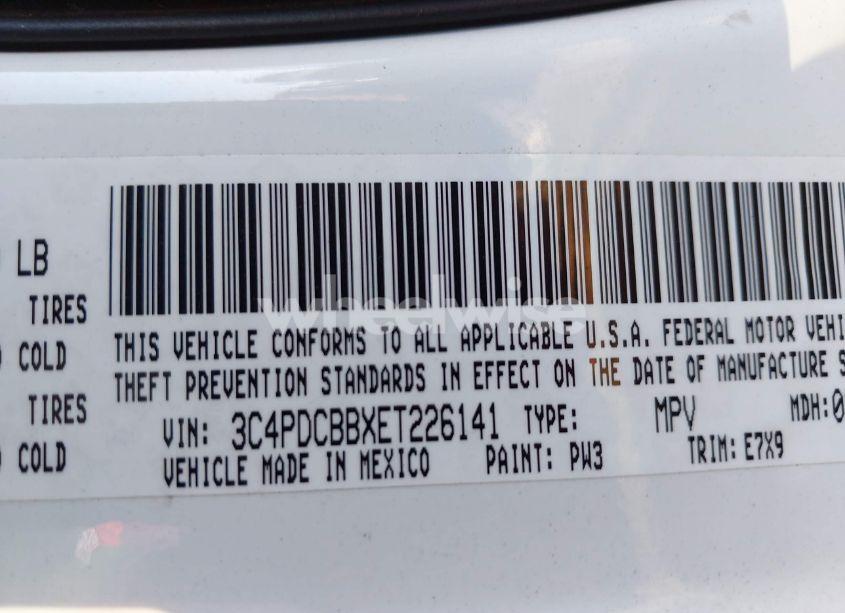 Photo 9 of 2014 Dodge Journey SXT (VIN 3C4PDCBBXET226141)