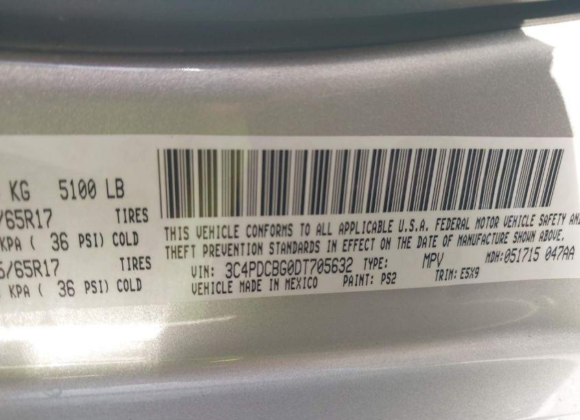 Photo 9 of 2013 Dodge Journey SXT (VIN 3C4PDCBG0DT705632)