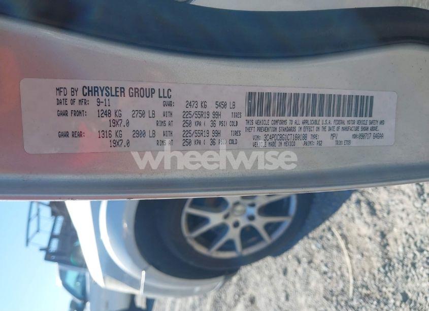 Photo 9 of 2012 Dodge Journey SXT (VIN 3C4PDCBG1CT180188)