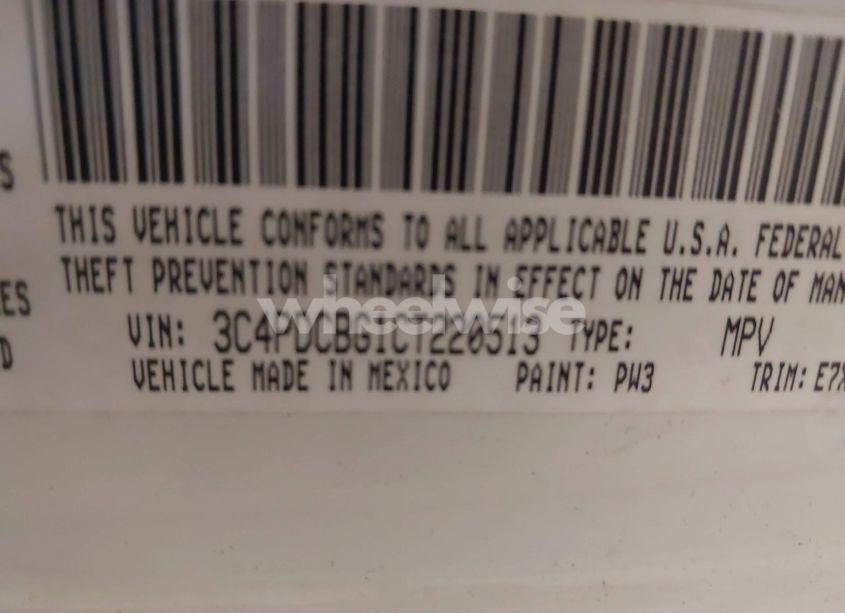 Photo 9 of 2012 Dodge Journey SXT (VIN 3C4PDCBG1CT220513)