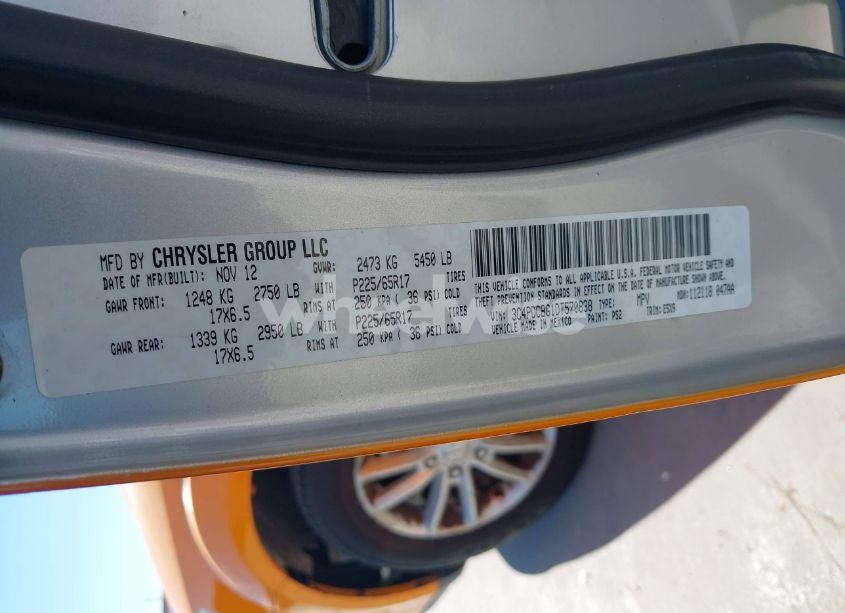 Photo 9 of 2013 Dodge Journey SXT (VIN 3C4PDCBG1DT570838)