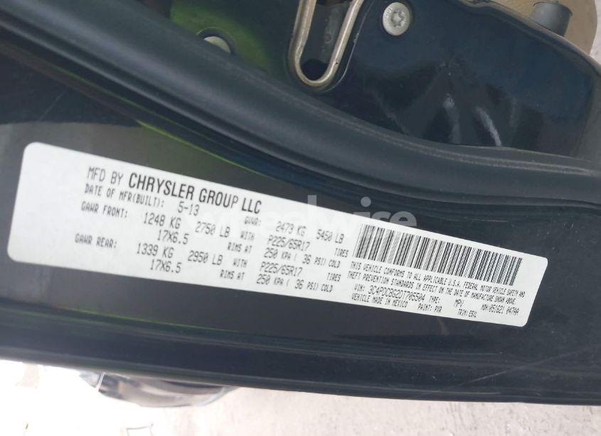 Photo 9 of 2013 Dodge Journey SXT (VIN 3C4PDCBG2DT705504)